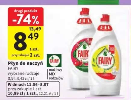 Płyn do naczyń Fairy Cytryna