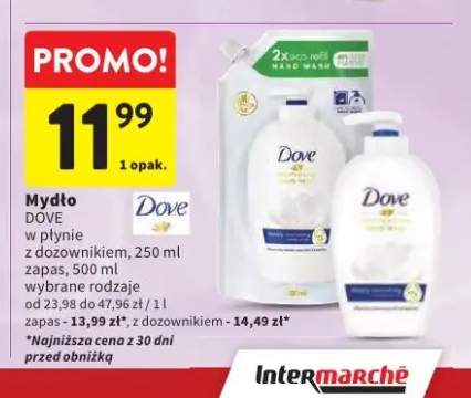 Mydło w płynie zapas Dove