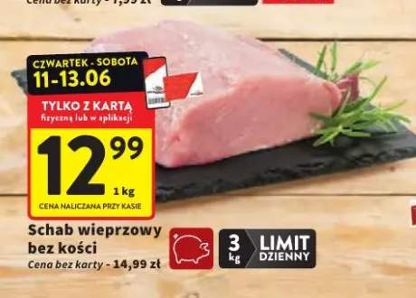 Schab wieprzowy bez kości