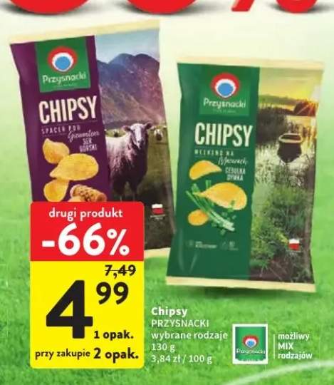 Chipsy Spacer pod Giewontem Ser Górski Przysnacki +1 wariant
