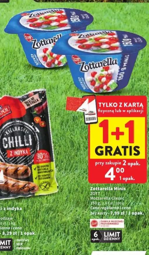 Mozzarella Classic Zottarella Minis Zott