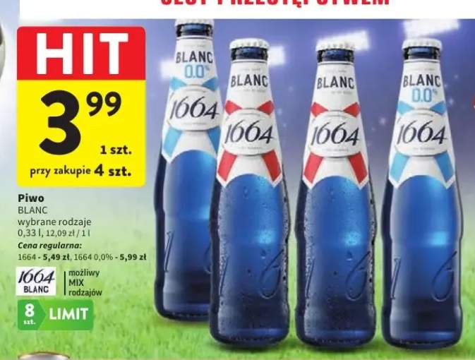 Piwo 1664 Blanc +1 wariant