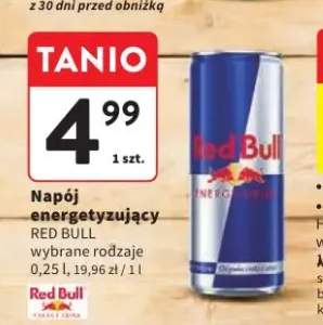 Napój energetyzujący Red Bull
