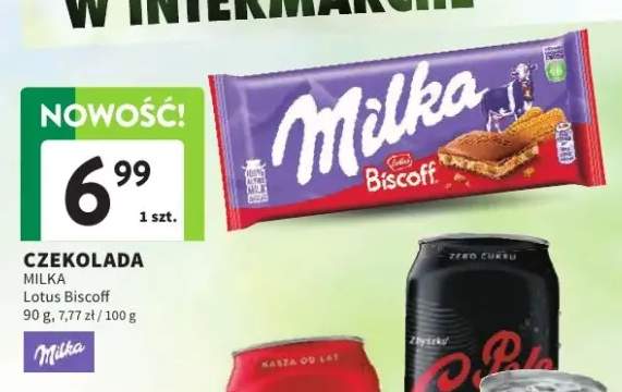 Czekolada Milka Lotus Biscoff
