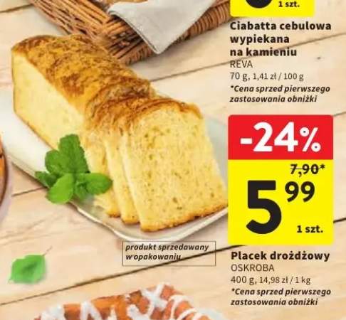 Placek drożdżowy Oskroba