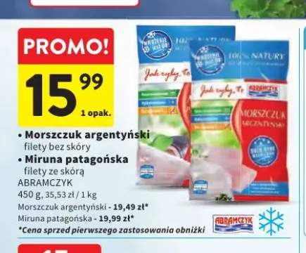 Morszczuk argentyński filety bez skóry Abramczyk +1 wariant