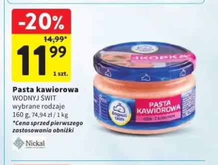Pasta kawiorowa Wodnyj Świt