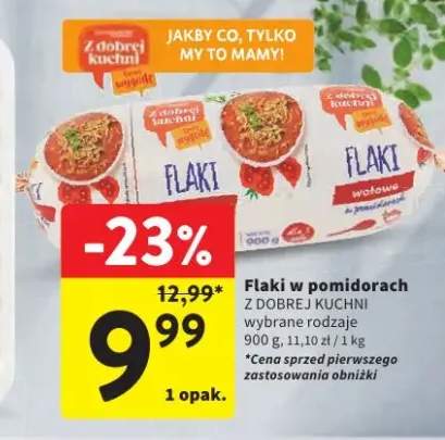 Flaki w pomidorach Z Dobrej Kuchni