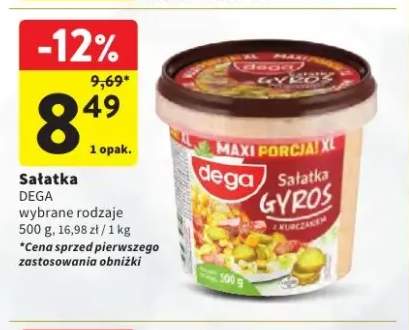Sałatka Gyros Dega