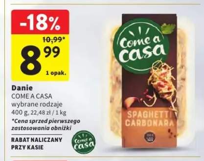 Danie Spaghetti Carbonara Come a Casa