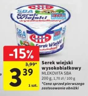 Serek wiejski wysokobiałkowy Mlekovita SBA