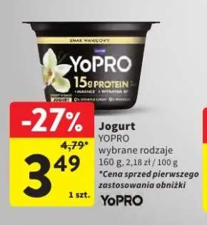 Jogurt proteinowy YoPro o smaku waniliowym