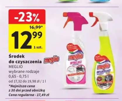 Środek do czyszczenia Meglio