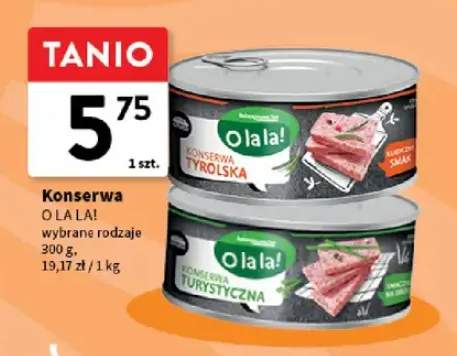 Konserwa Tyrolska O la la! +1 wariant
