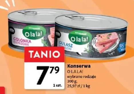 Konserwa Gulasz Angielski O la la! +1 wariant