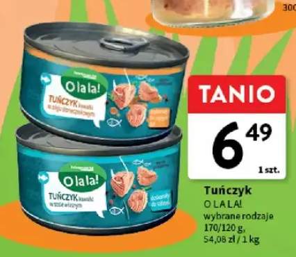 Tuńczyk kawałki w oleju słonecznikowym O la la! +1 wariant