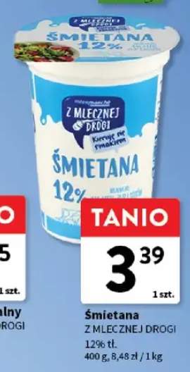 Śmietana 12% Z Mlecznej Drogi