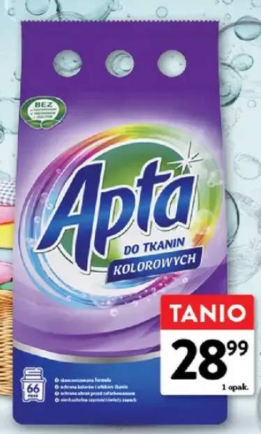 Proszek do prania Apta do tkanin kolorowych