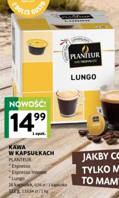 Kawa w kapsułkach Planteur Lungo +2 warianty