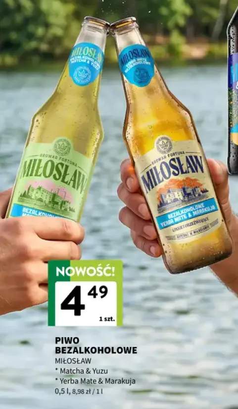 Piwo bezalkoholowe Miłosław Matcha & Yuzu +1 wariant