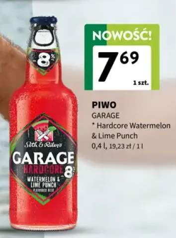 Piwo Garage Hardcore Watermelon & Lime Punch