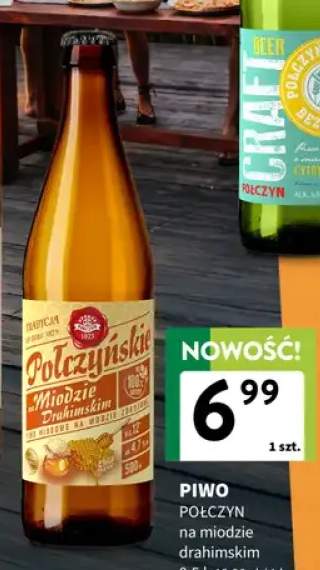 Piwo Połczyn na miodzie drahimskim