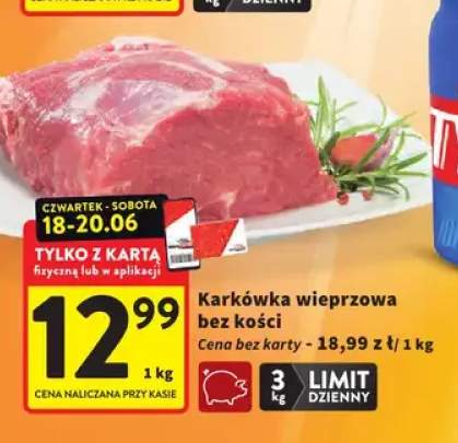 Karkówka wieprzowa bez kości