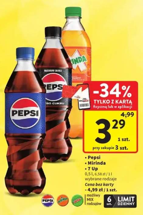 Napój gazowany Pepsi +3 warianty