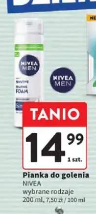 Pianka do golenia Nivea Men Sensitive
