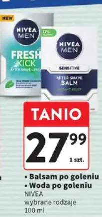 Balsam po goleniu Nivea Men Sensitive +1 wariant