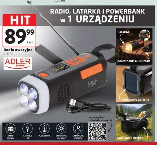 Radio awaryjne Adler