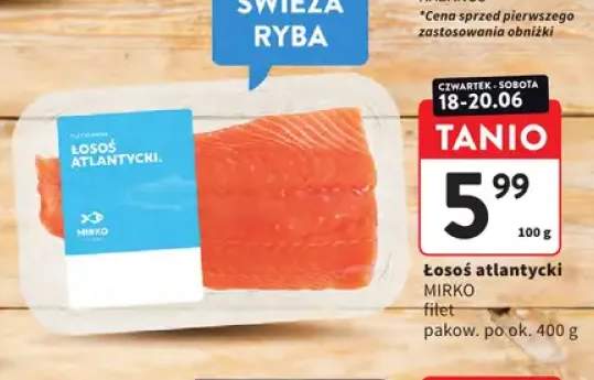 Łosoś atlantycki filet Mirko