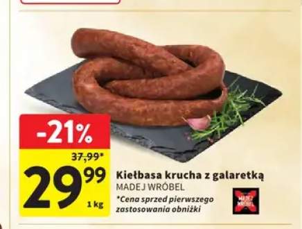 Kiełbasa krucha z galaretką Madej Wróbel
