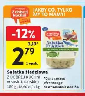 Sałatka śledziowa w sosie tatarskim Z Dobrej Kuchni