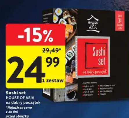 Sushi set HOUSE OF ASIA na dobry początek