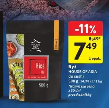 Ryż do sushi HOUSE OF ASIA