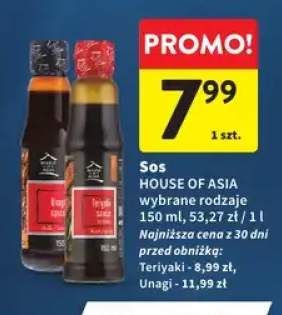 Sos Teriyaki HOUSE OF ASIA +1 wariant