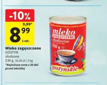 Mleko zagęszczone słodzone Gostyń