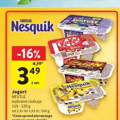 Jogurt Nestle Smarties +3 warianty