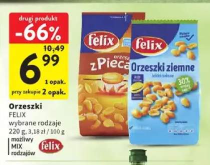 Orzeszki ziemne Felix lekko solone +1 wariant