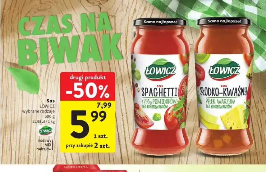 Sos spaghetti Łowicz +1 wariant