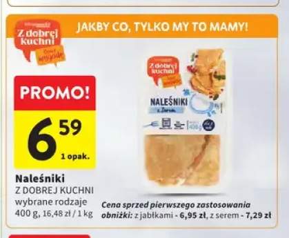 Naleśniki Z Dobrej Kuchni z jabłkami +1 wariant