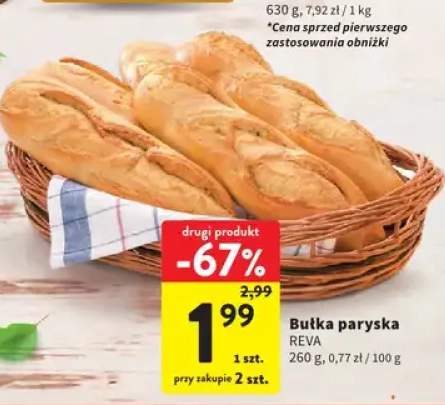 Bułka paryska Reva