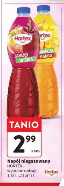 Napój niegazowany Hortex Jabłko Wiśnia +1 wariant