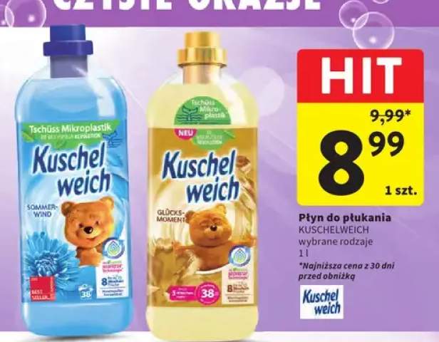 Płyn do płukania Kuschelweich Sommer-Wind +1 wariant