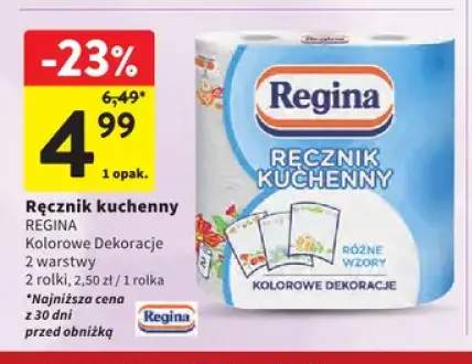 Ręcznik kuchenny Regina Kolorowe Dekoracje