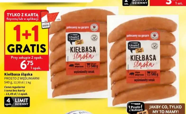 Kiełbasa śląska Prosto z Wędliniarni