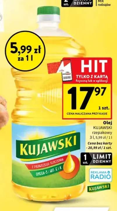 Olej rzepakowy Kujawski