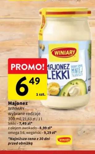 Majonez Lekki Winiary