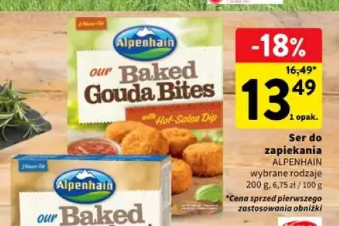 Ser do zapiekania Alpenhain Baked Gouda Bites +1 wariant